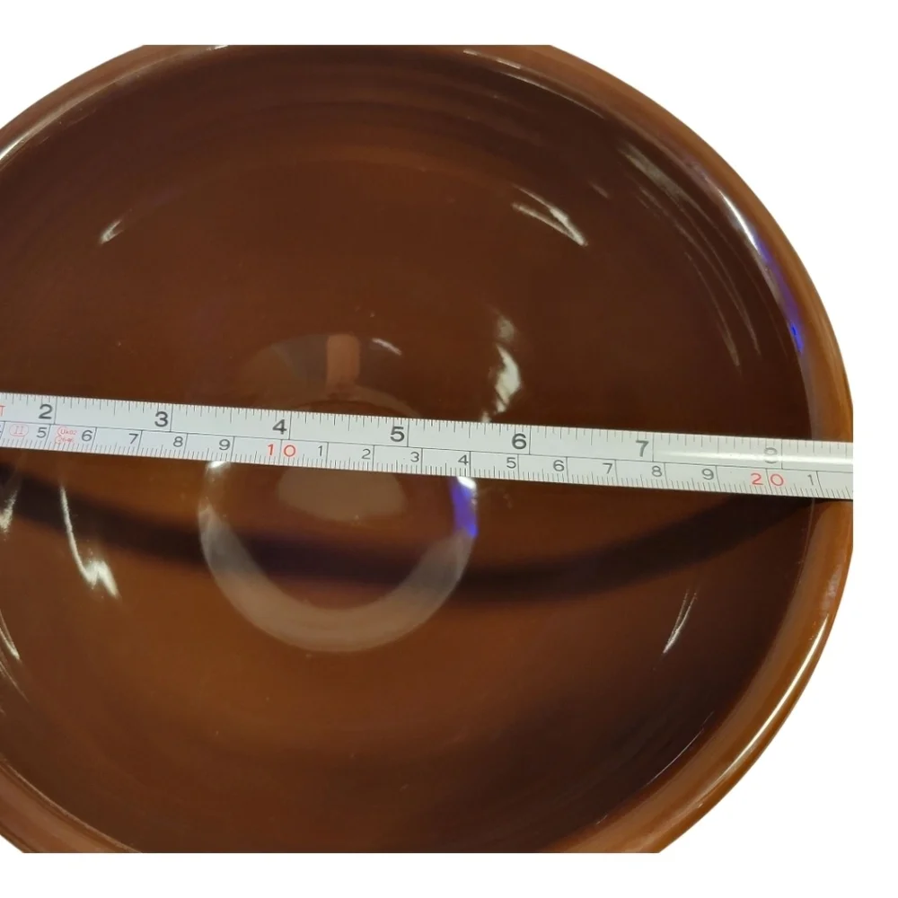 Fiesta Small Baking Bowl in Chocolate – Post 86 – Retired Color – USA – Rare